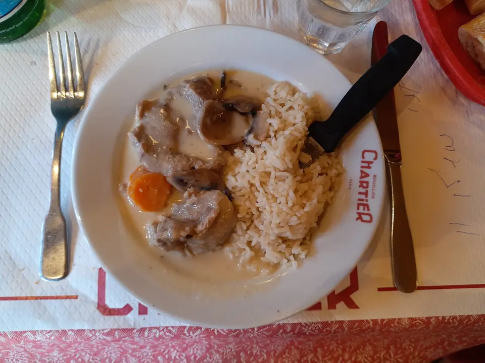 Blanquette de veau et sa sauce blanche onctueuse